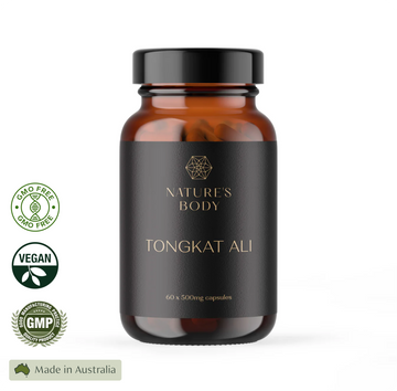 Tongkat Ali - Long Jack 500mg Capsules - Australian Made & GMP Certified