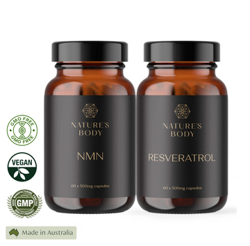 Pure NMN & Resveratrol Kit - Third Party Lab Tested