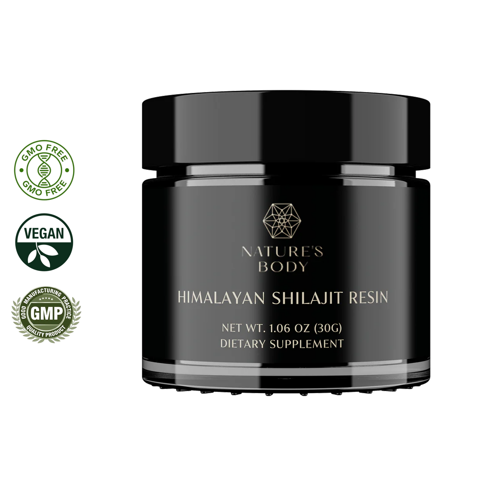 Pure Himalayan Shilajit Resin 30g 80%+ Fulvic Acid - 3rd Party Tested