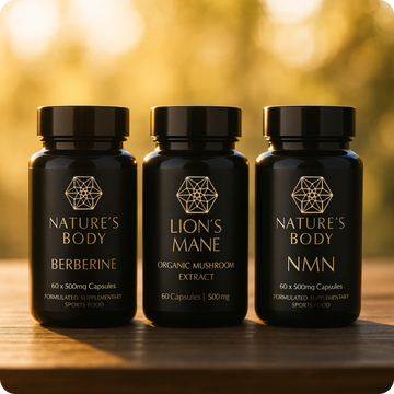 Morning Bundle - NMN, Berberine, Lions Mane (Valued at $188)