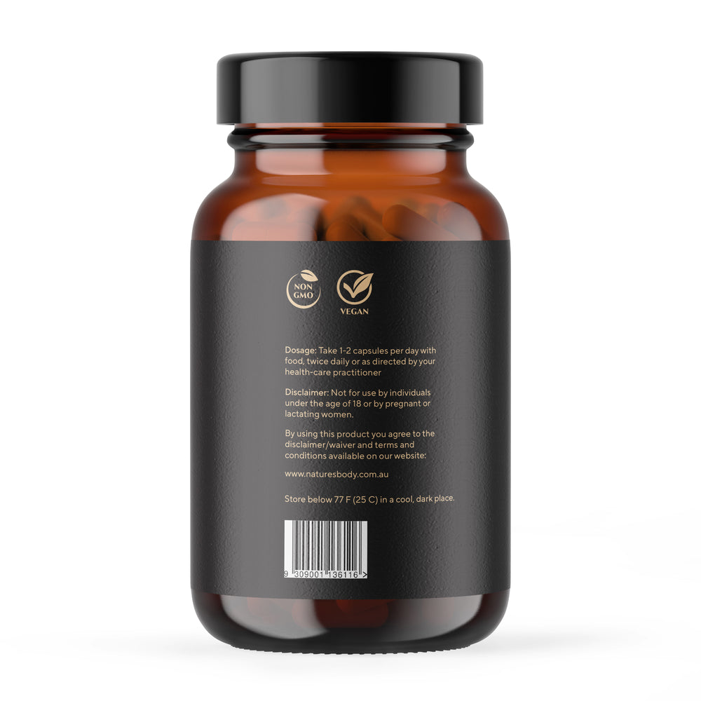 NAC (N-Acetyl-Cysteine) 60 Capsules (500mg each)