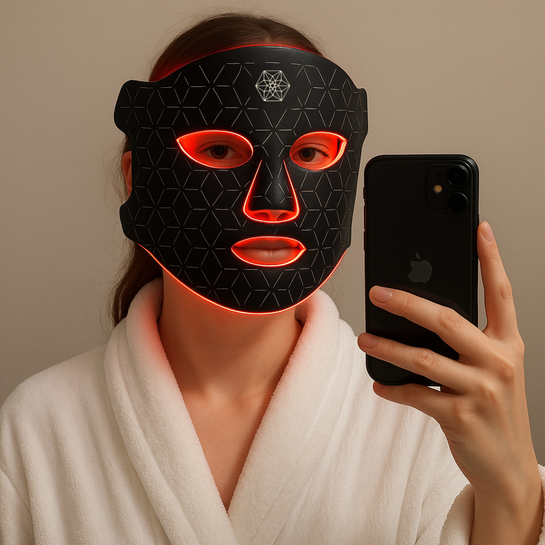 Red Light Therapy LED Face Mask
