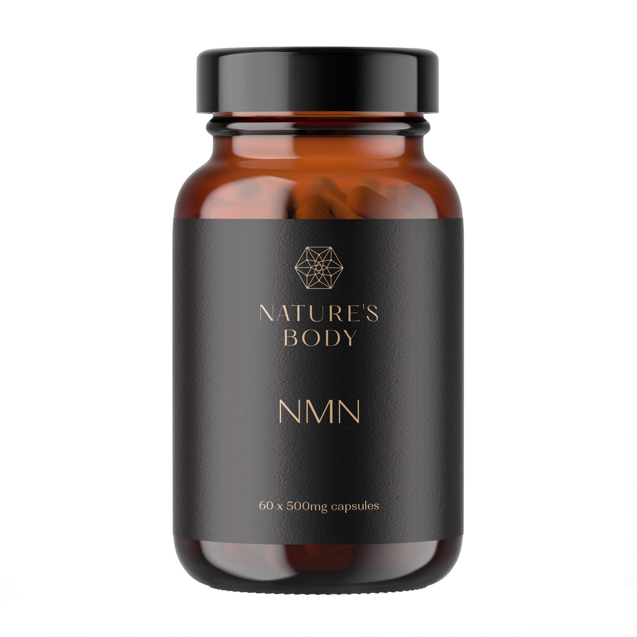 NMN 100% Pure & Stabilised (60 Capsules X 500mg) Third Party Tested