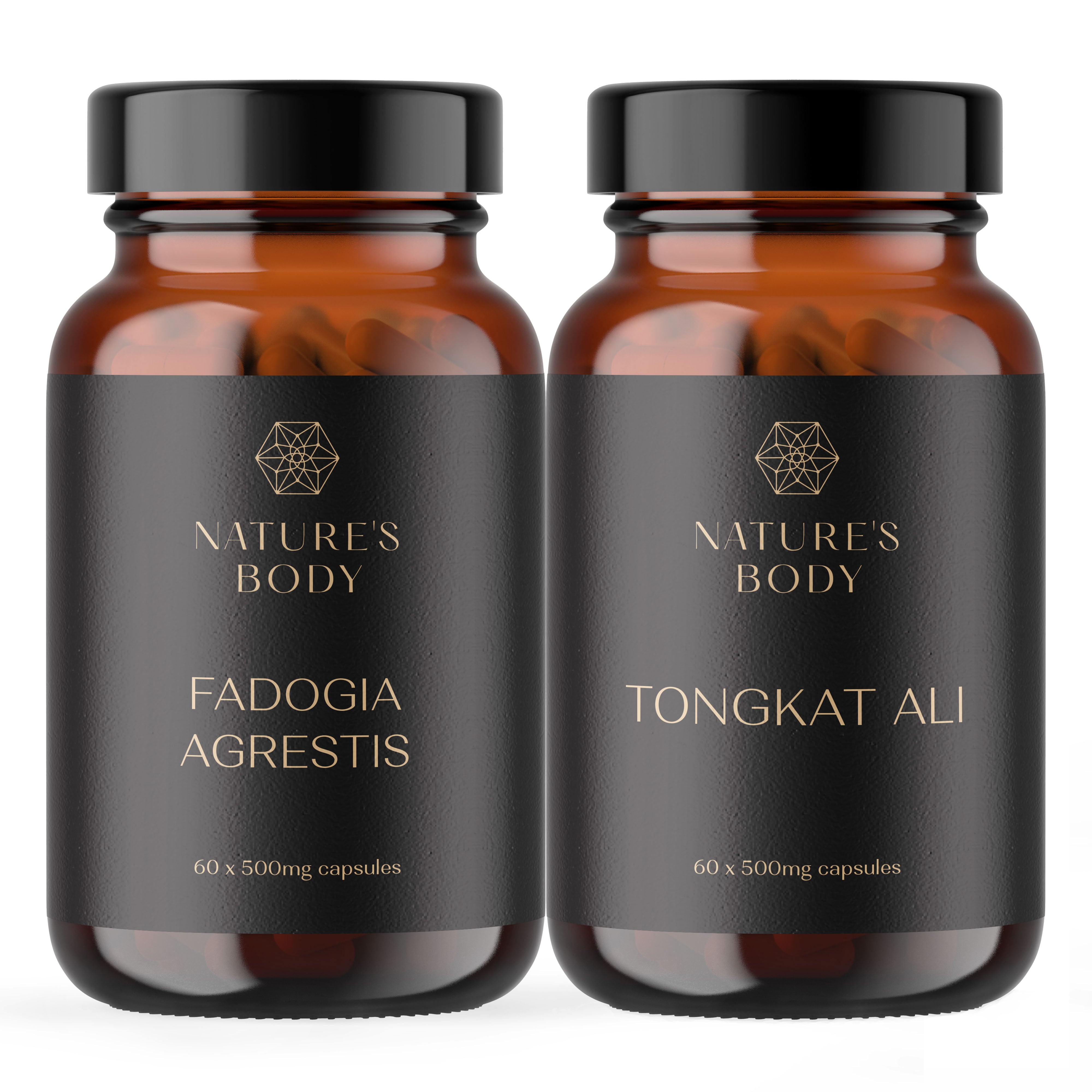 Tongkat Ali + Fadogia Agrestis Kit